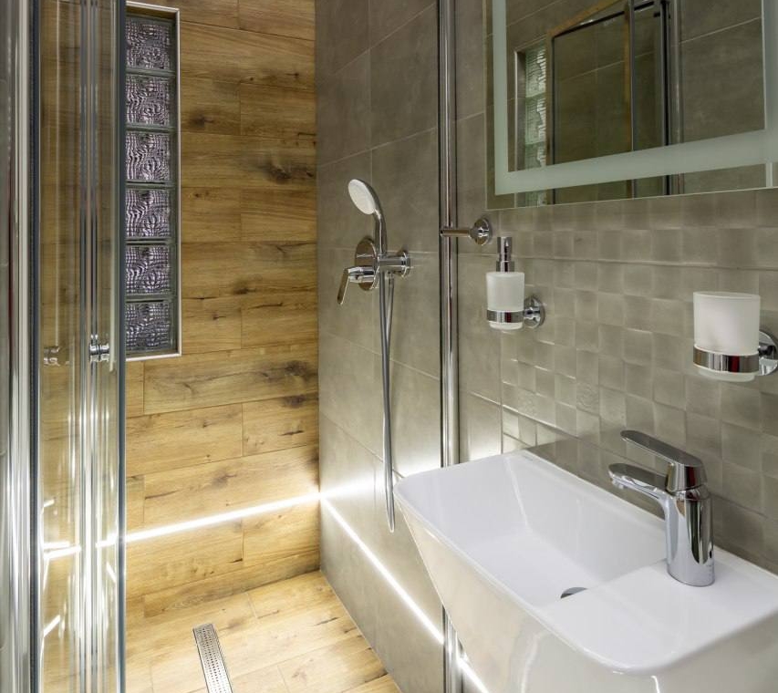 Санвузол в двокімнатній подобовій квартирі у Львові.