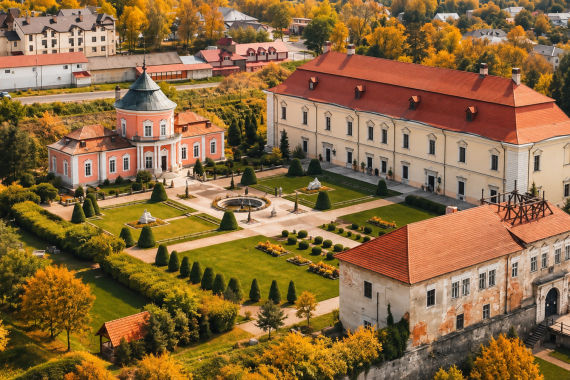 Золочівський замок у Львівській області
